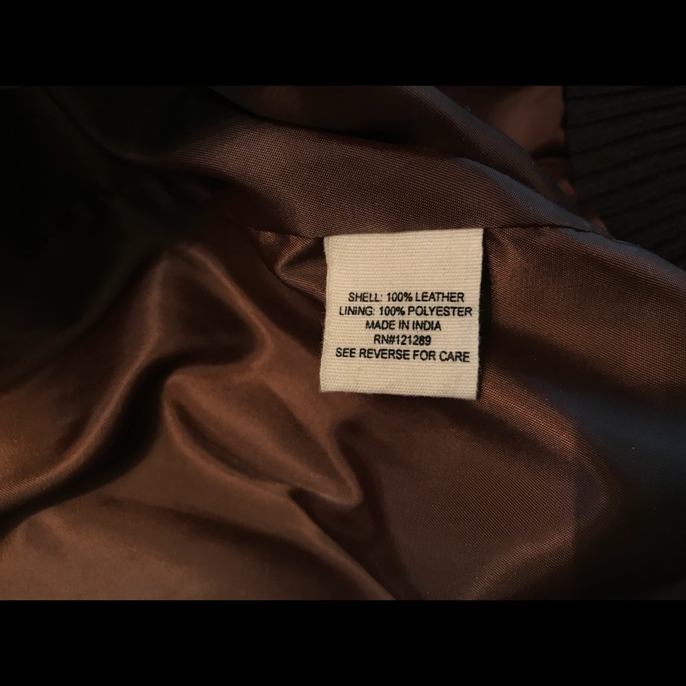 Leather jacket - Picture 5 of 5